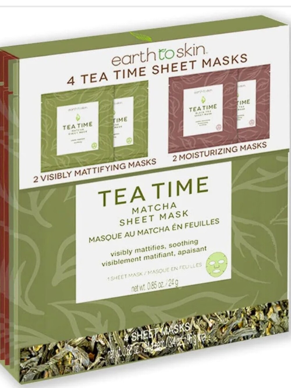 Earth To Skin Face Mask Set 4